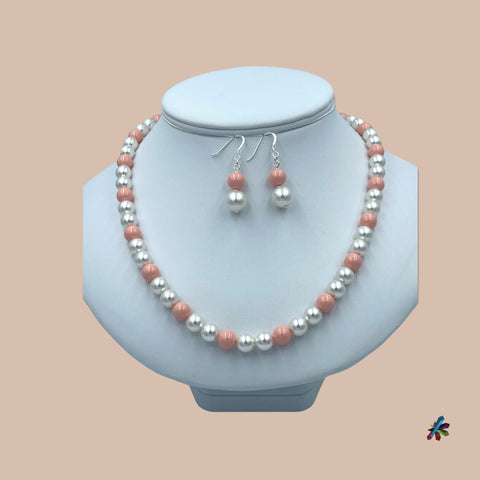 Coral Crystal Set