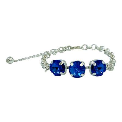 Sapphire Blue Crystal Bracelet